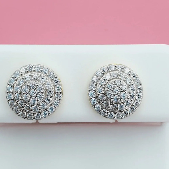 "925 Sterling Silver Cubic Zirconia Earrings, U19254611 - Picture 4 of 10